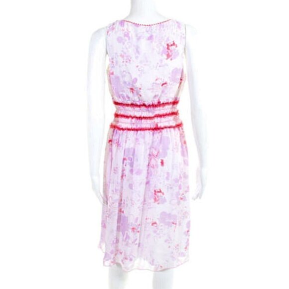 ABS Allen Schwartz Sleeveless Floral A Line Dress - Picture 2 of 9